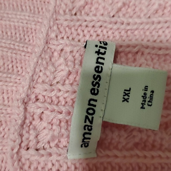 Amazon Essentials Women's Fisherman Cable Long Sleeve Crewneck Sweater XXL NWT - Picture 4 of 7